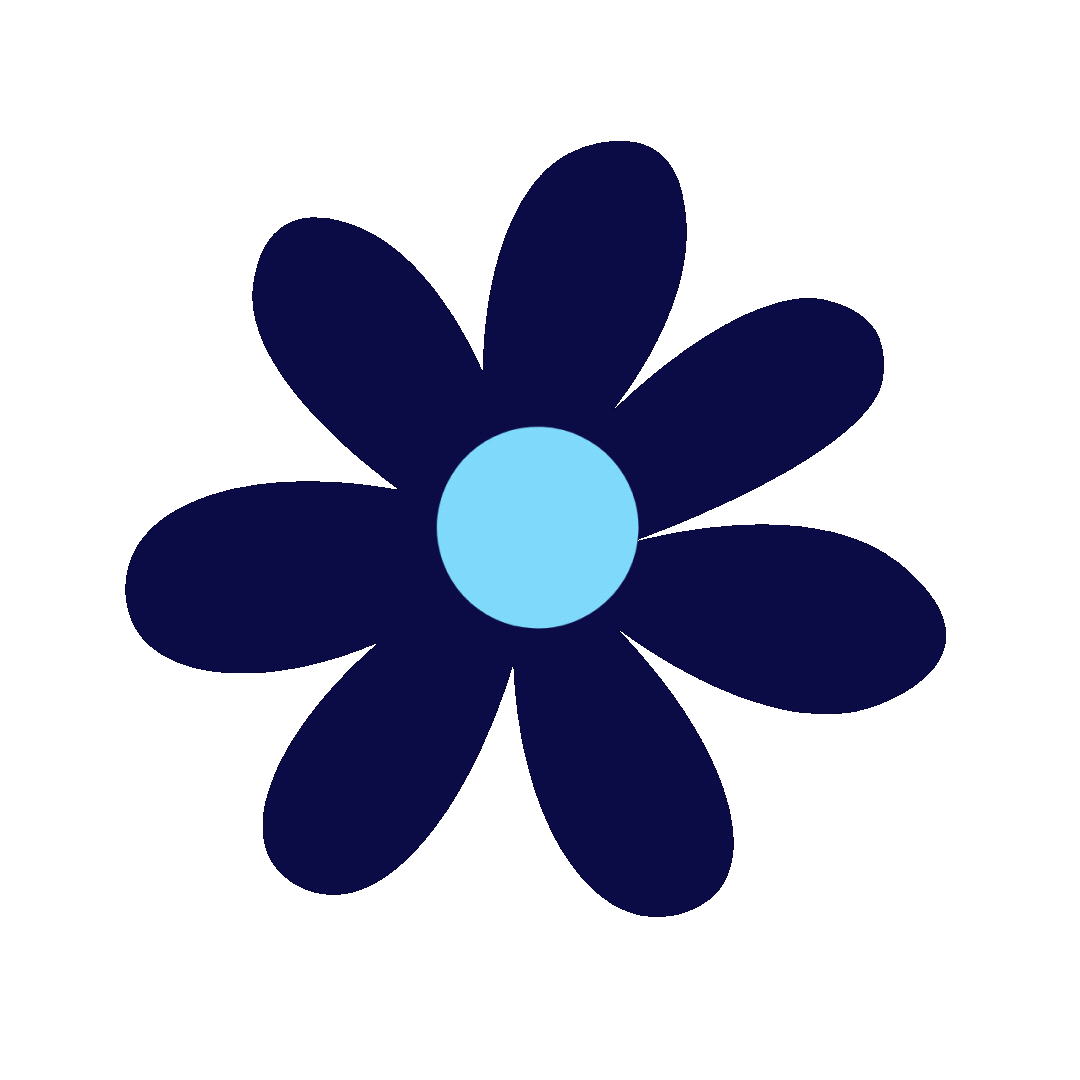 blue flower
